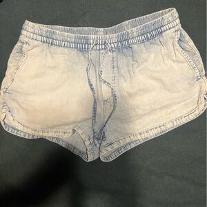 Aerie denim like shorts